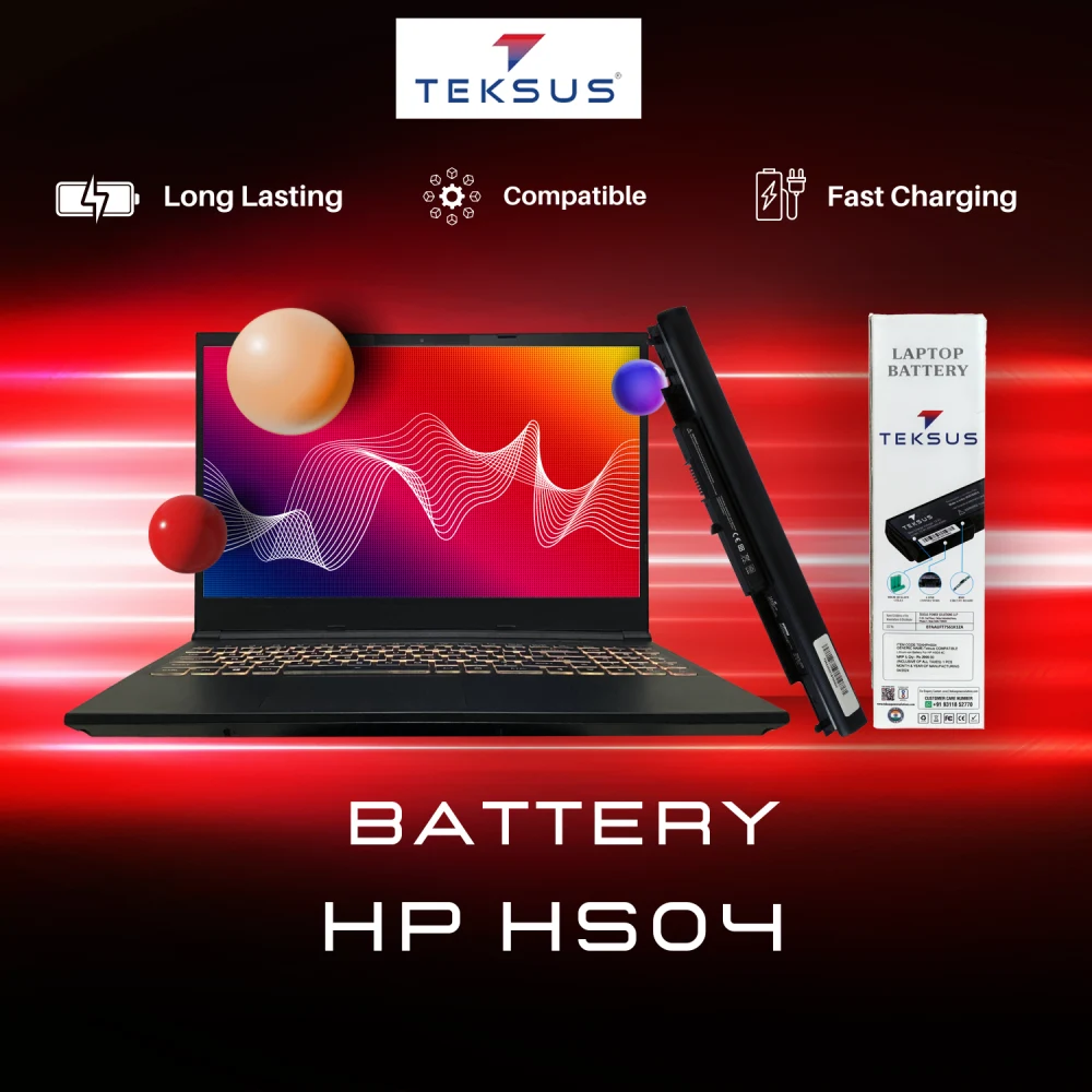 Teksus Laptop Battery Compatible For HP HS04 view 4